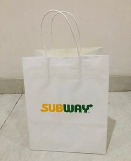 Paper Bag/paperbag/tas kertas/subway