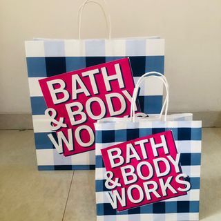 Paperbag/paper bag/bath and body works/BBW