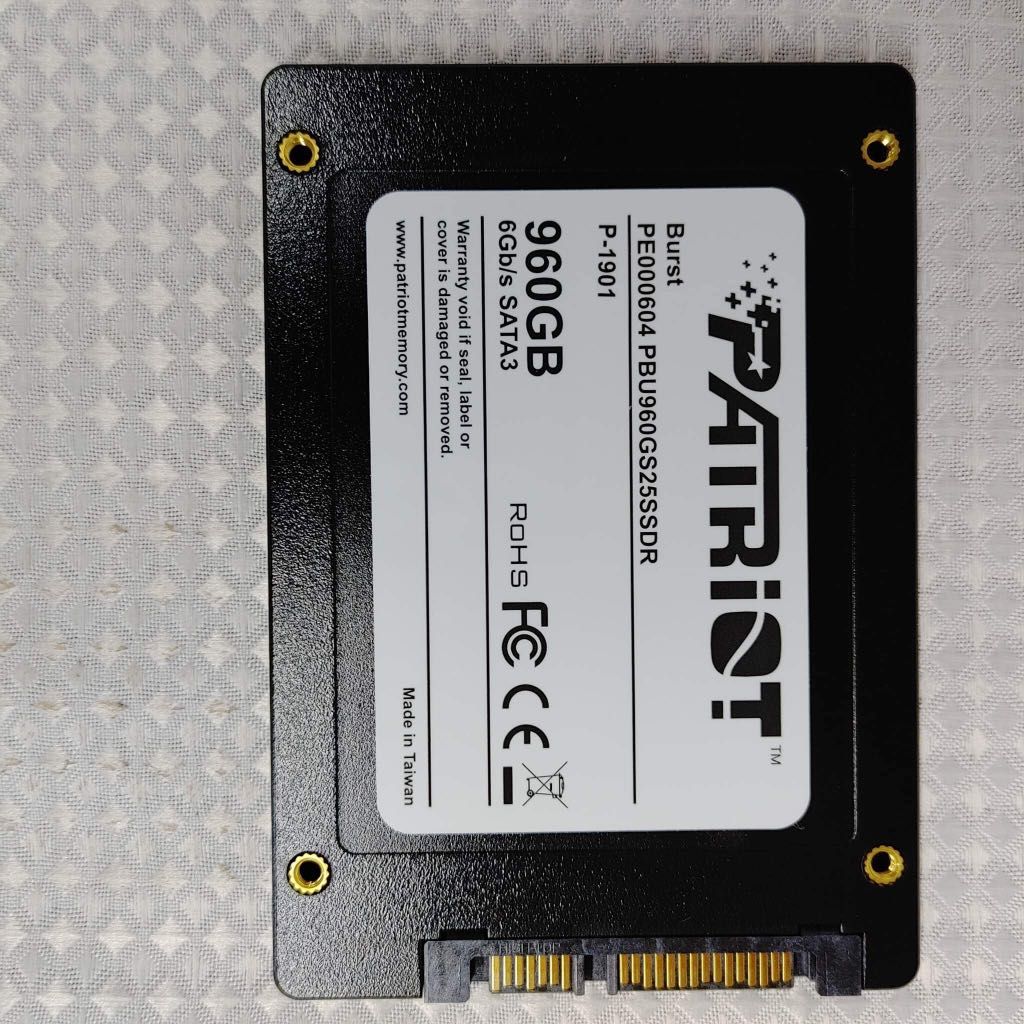 Patriot Burst 960gb SATA 3 Computers Tech Parts Accessories Computer Parts on Carousell
