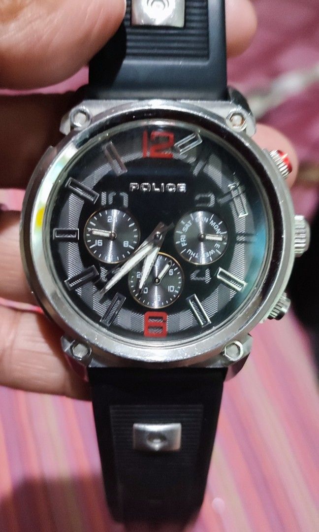 Police deals timepieces 14378j