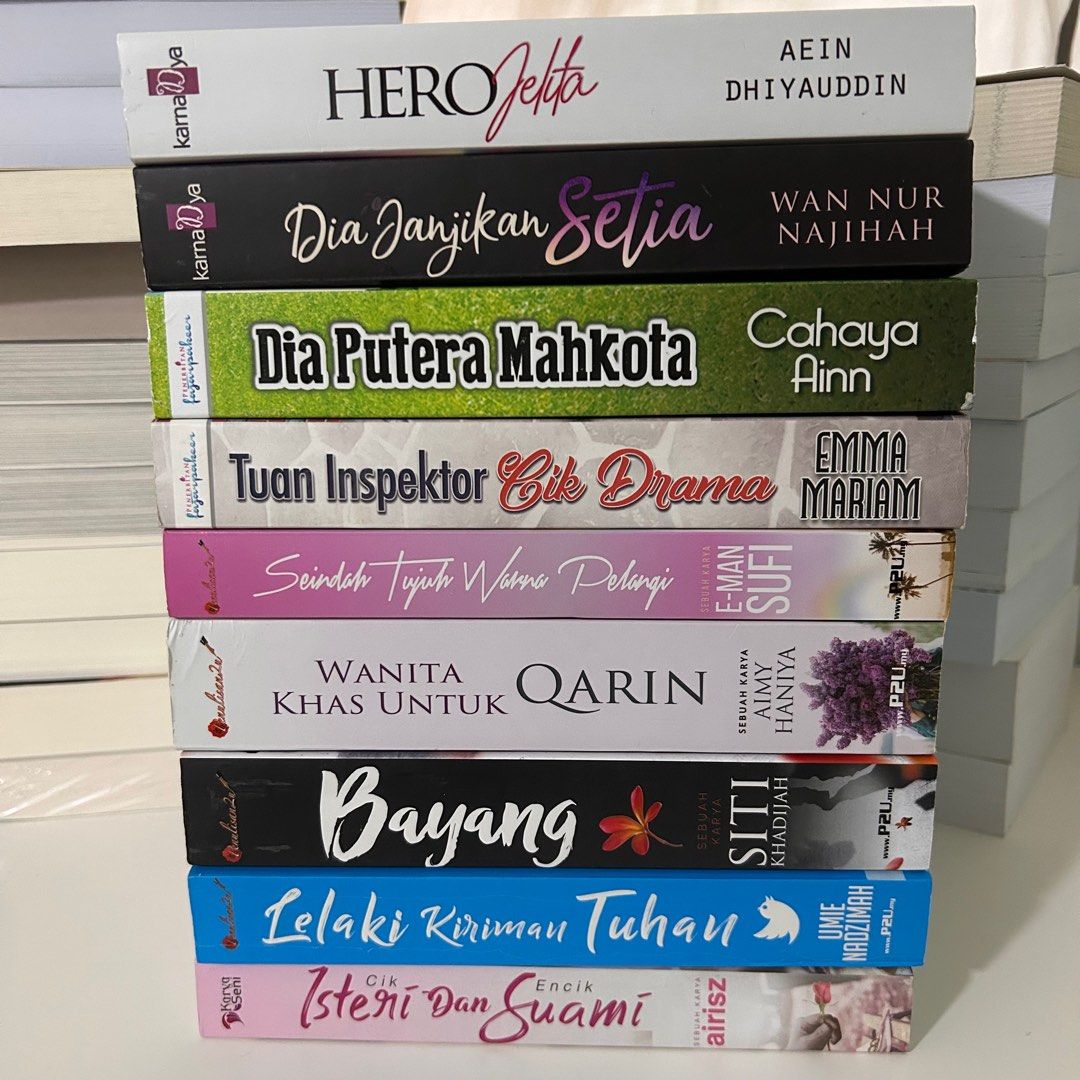 Preloved Buku Melayu / Malay Novel, Hobbies & Toys, Books & Magazines