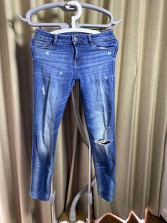 Preloved zara denim jeans