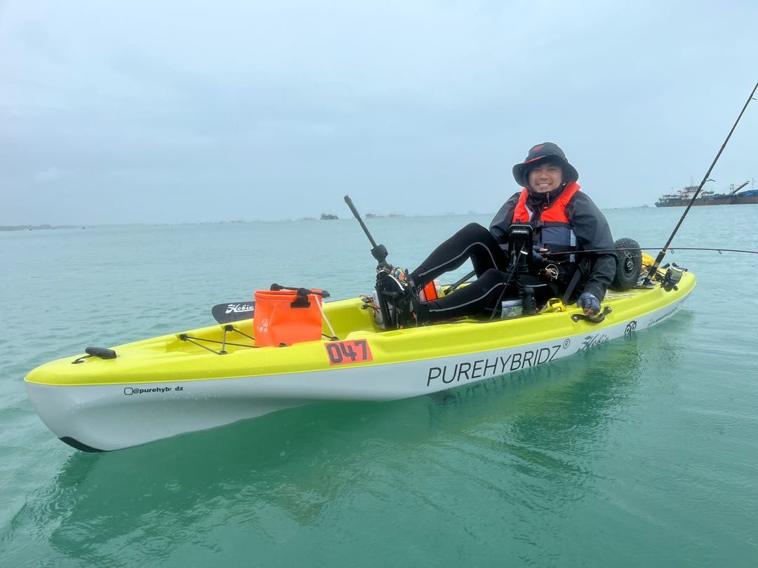 Full Day Kayak Fishing Rental Hobie Kayaks Purehybridz , Sports Equipment, Fishing on Carousell