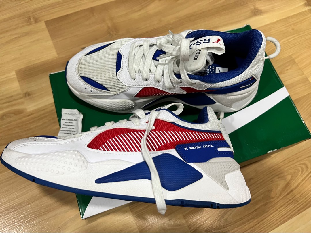 puma fille rose paillette