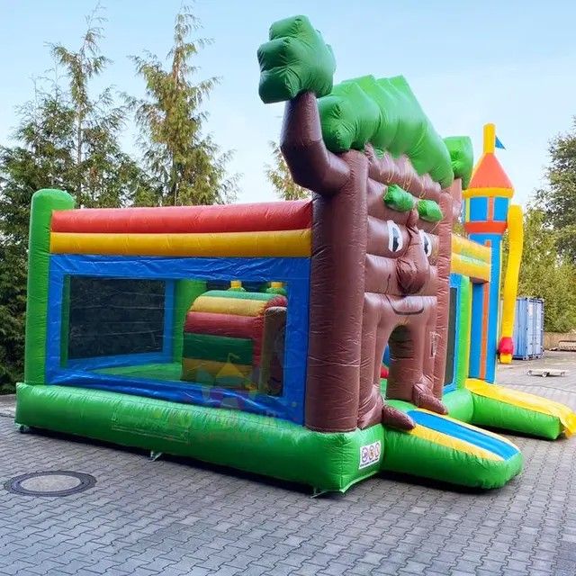 PVC Inflatable Castle Bounce House Slide (Category: Infant Playtime) located in Manila. Submitted by prettyme101395 (Listing ID 1219457085, Image 2). Description: Pre order Customized inflatable PVC material Heavy Duty Brandnew Blower included.