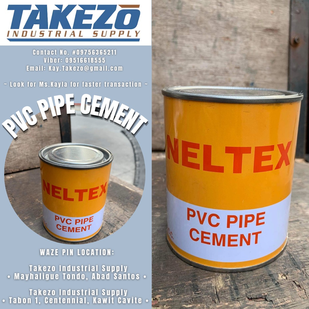 PVC PIPE CEMENT, Commercial & Industrial, Construction & Building