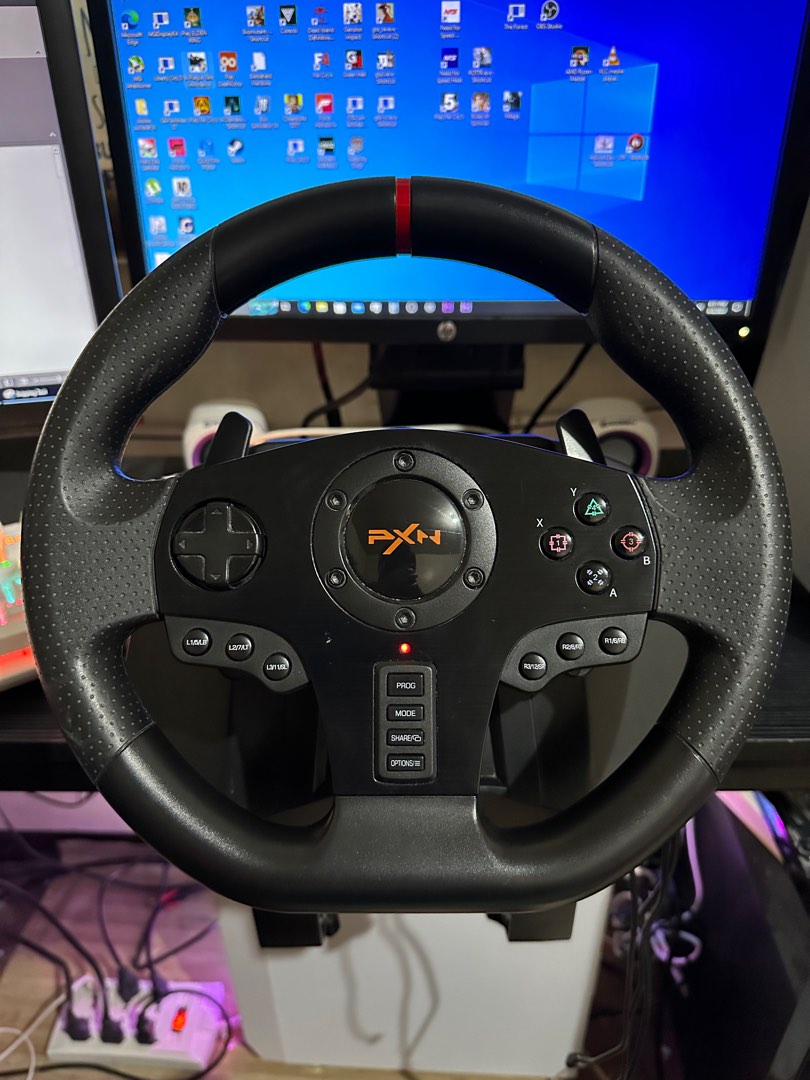 PXN V900 PC, PS3, and PS4 Racing Wheel Universal USB Car Sim 270/900