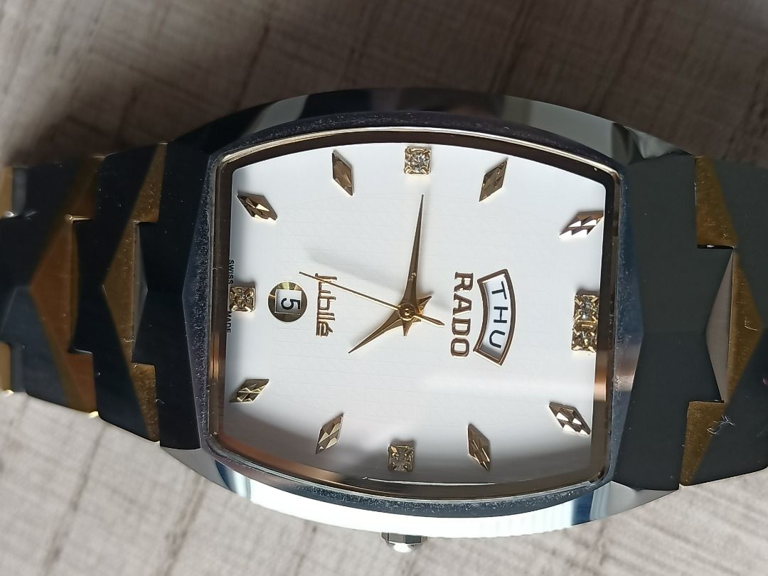 Rado jubile swiss sapphire glass 2025 watersealed 3atm tungsten steel price