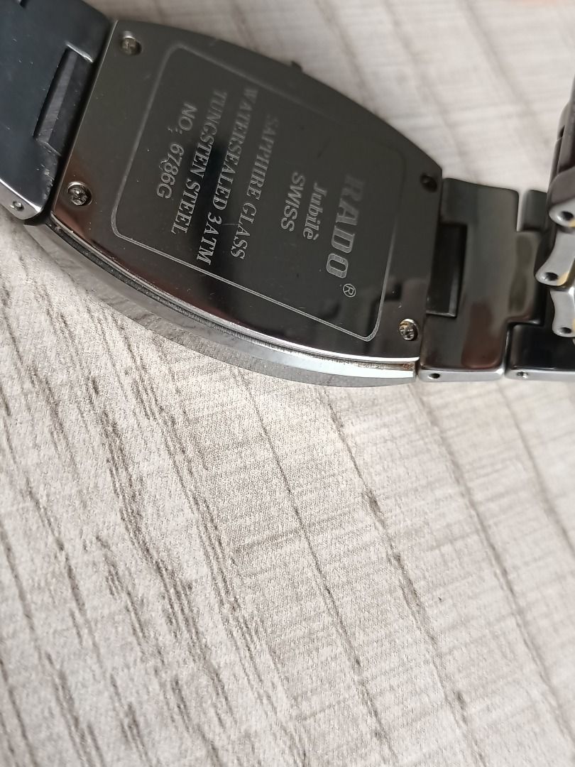 Rado jubile swiss sapphire glass deals