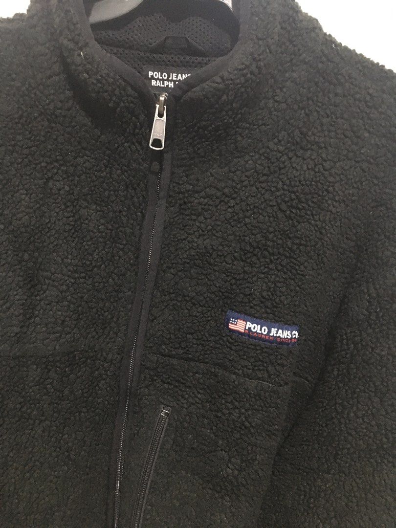 Ralph lauren sherpa jacket, Men's Fashion, Coats, Jackets and Outerwear on Carousell