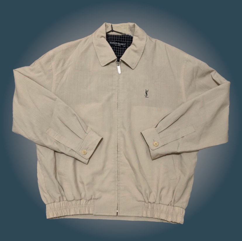 Rare Vintage YSL Yves Saint Laurent Harrington Jacket Men s