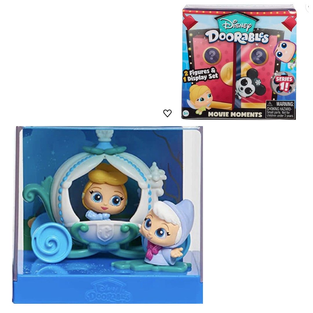 ❤️RARE!!!!❤️ Disney Doorables Movie Moment - Cinderella, Hobbies & Toys,  Toys & Games on Carousell