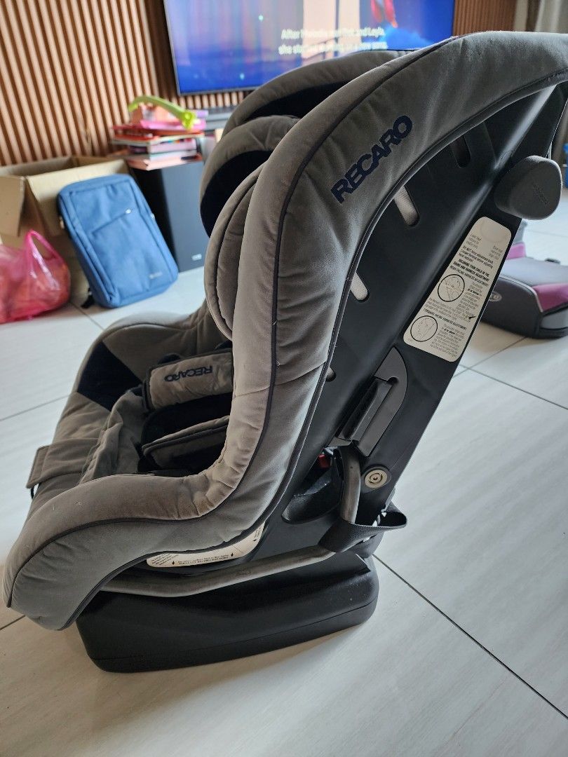 Recaro car seats with isofix xl size up, Babies & Kids, Going Out, Car