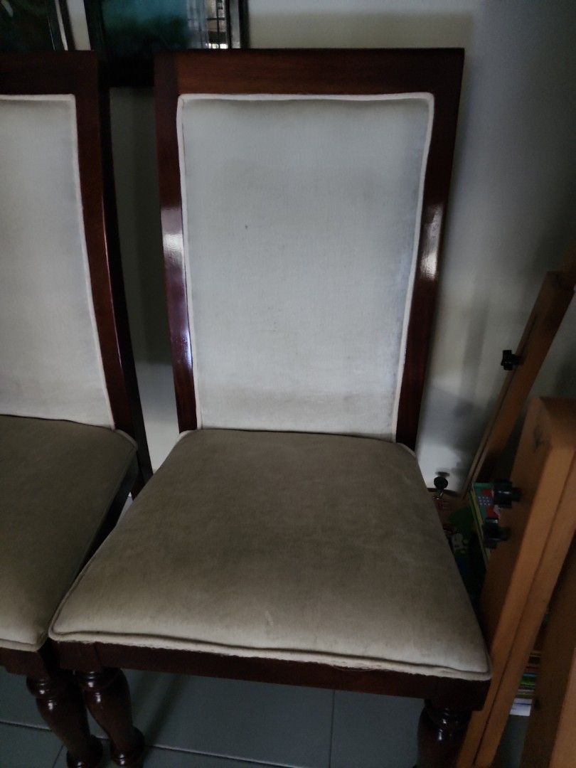 Rectangular wood chair, Furniture & Home Living, Furniture, Chairs on ...