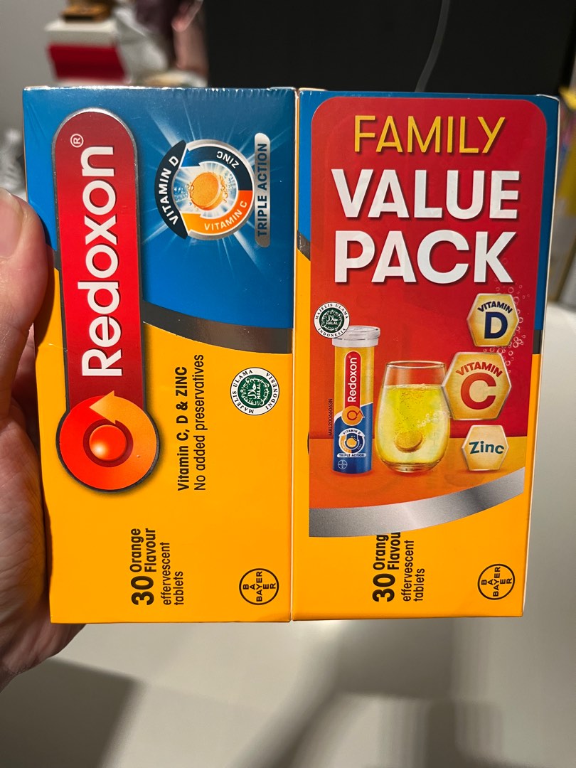 Redoxon, Health & Nutrition, Health Supplements, Vitamins & Supplements ...