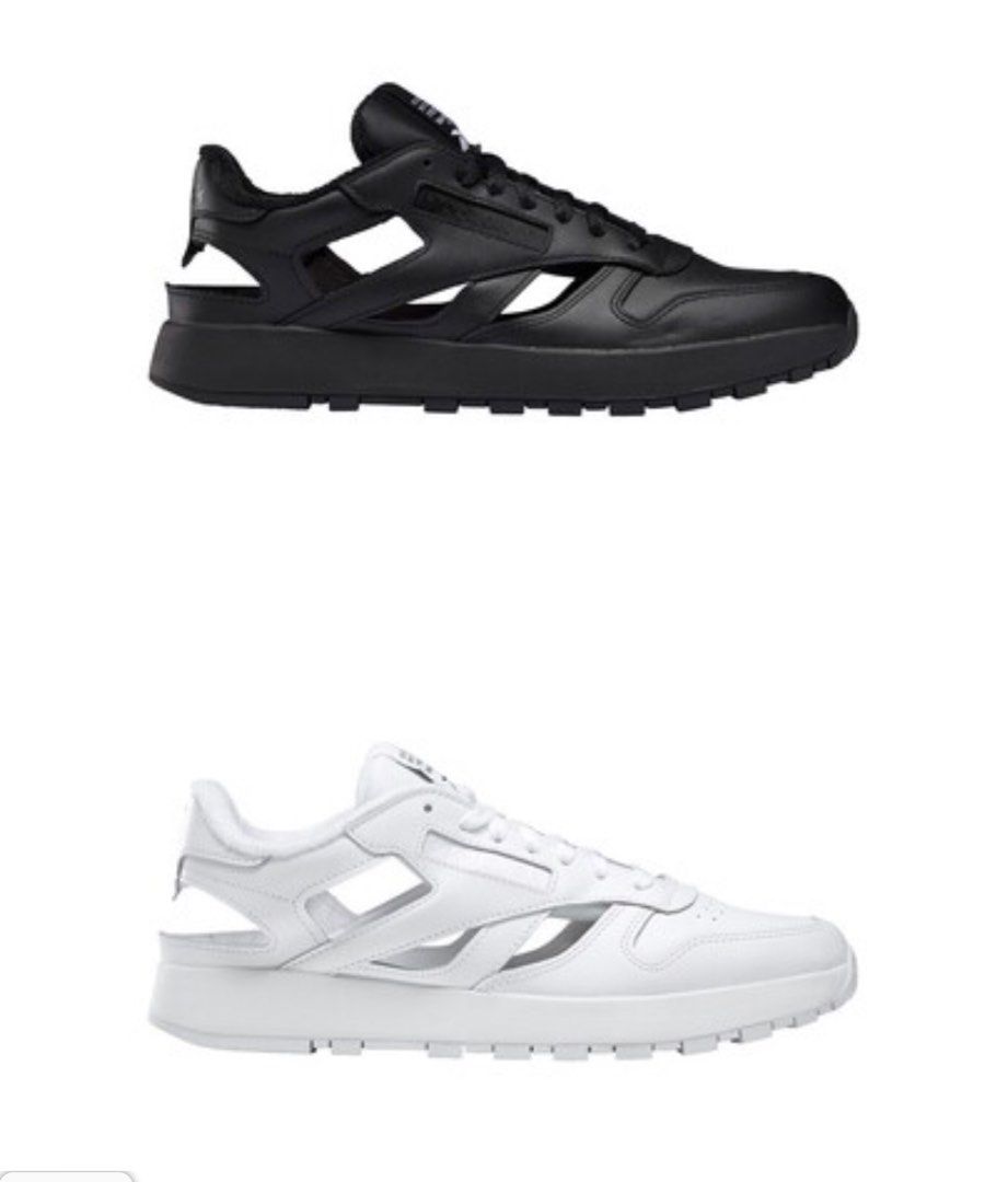 REEBOK X MAISON MARGIELA-CLASSIC LEATHER TABI SNEAKR 分趾鞋Black