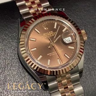 Rolex Datejust 28 Jubilee - Watch Protective Film - 𝐋𝐄𝐆𝐀𝐂𝐘™ Diamond Shield (Matte & Gloss) - Rolex Watch - Watch Protective Sticker - Watch Protection