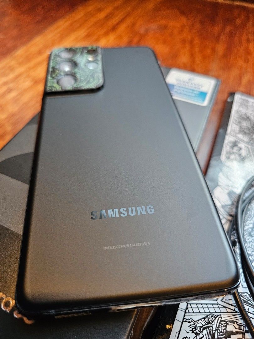S21 Ultra 5G 256GB / 12GB RAM Phantom Black LIKE NEW SUPER CONDITION Complete in box with