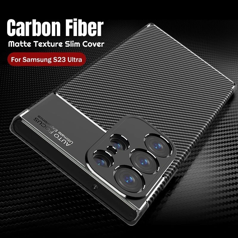 S23 Ultra Carbon Fibre Case S23 Shockproof Case S23 Plus Shockproof ...