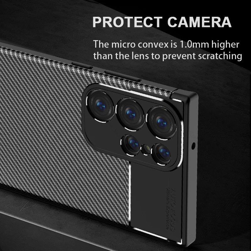 S23 Ultra Carbon Fibre Case S23 Shockproof Case S23 Plus Shockproof