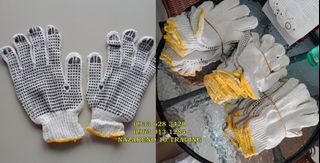 safety Gloves - Dotted Gloves Hand Protection