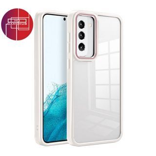 Samsung S23 Plus / S23 Clear Case Diamond Bumper Case (Category: Cases & Sleeves) located in Quezon City. Submitted by playamerica (Listing ID 1219420268, Image 2). Description: Designed for Samsung S23 / S23 Plus Compatible with MagSafe Charging High transparency Material : TPU + PC + Alloy Anti-yellowing clear back Professional airbag shockproof edges Restore the beauty of your phone Anti scratch and wear resistant Improve durability and explos