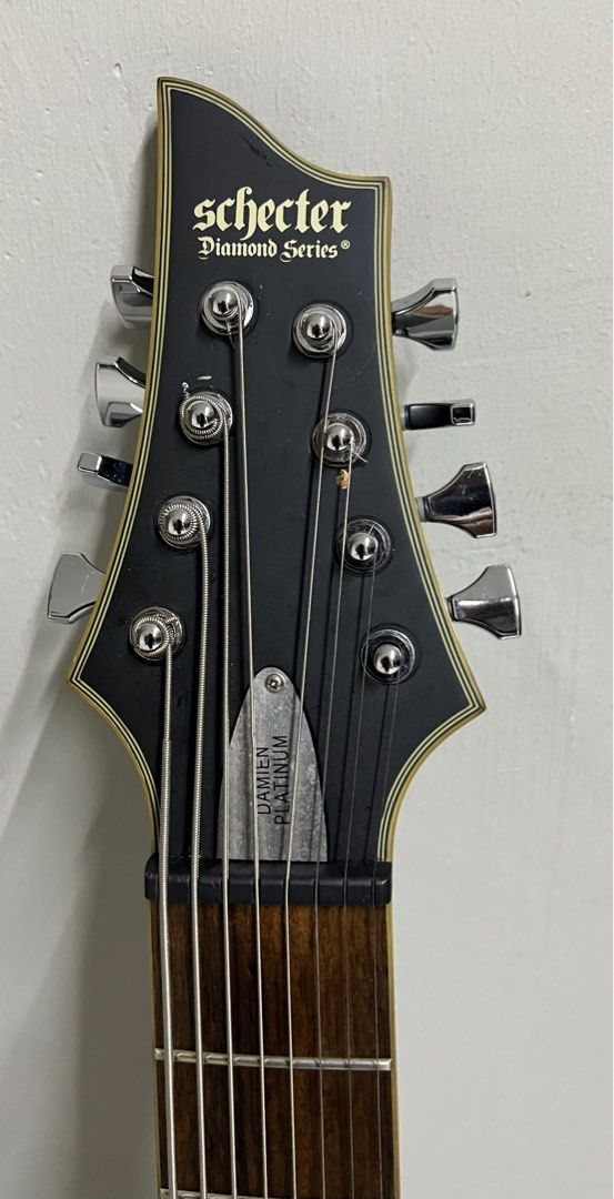 Used Schecter 8 String Schecter 8 string electric guitar, Hobbies & Toys, Music & Media ...