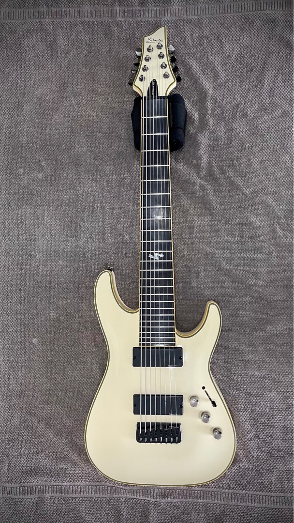 Schecter 8String ATX Blackjack Diamond Series Electric guitar, Hobbies