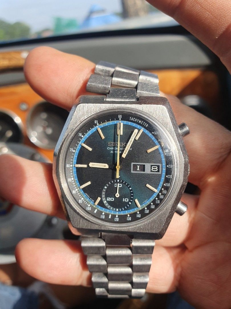 SEIKO 1つ目クロノグラフ グレー 6139-7080 76年5月生 | newventures.org