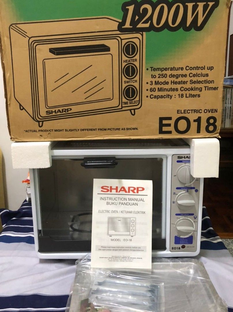 Sharp electric oven EO18, TV & Home Appliances, Kitchen Appliances