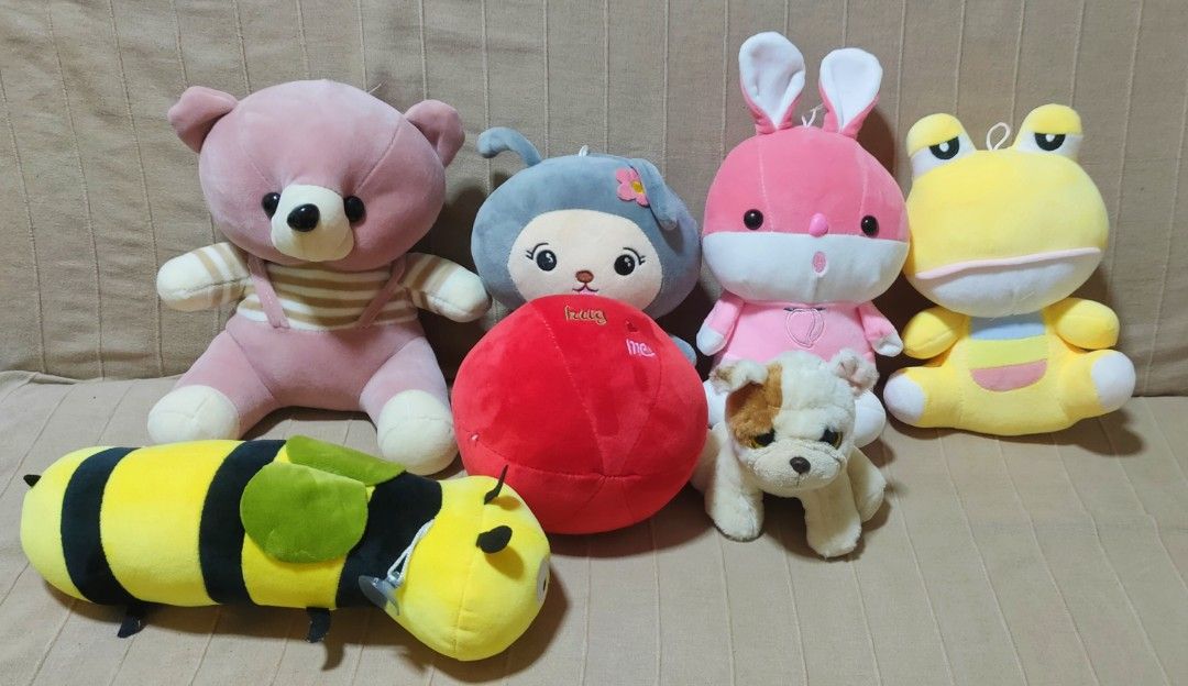 Soft Toys 7pcs 7 Hobbies Toys Toys Games on Carousell