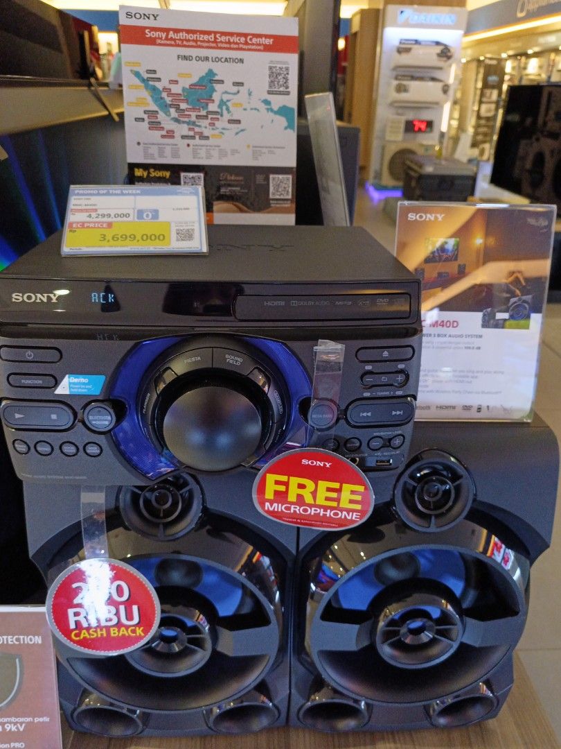 Sony Hifi MHC-M40D, Elektronik, Audio di Carousell
