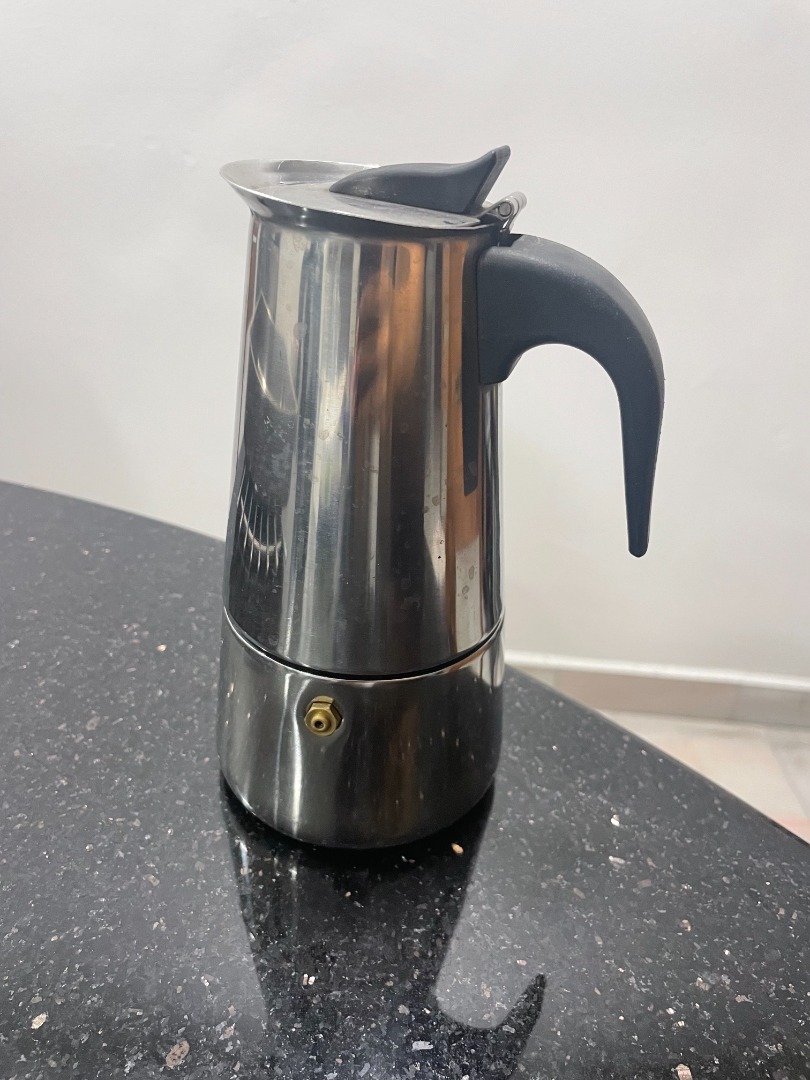 Stainless steel Moka pot, TV & Home Appliances, Kitchen Appliances