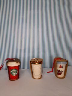 Starbucks Ceramic Ornaments