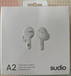 SUDIO A2 Active Noise Cancelling True Wireless Earbuds