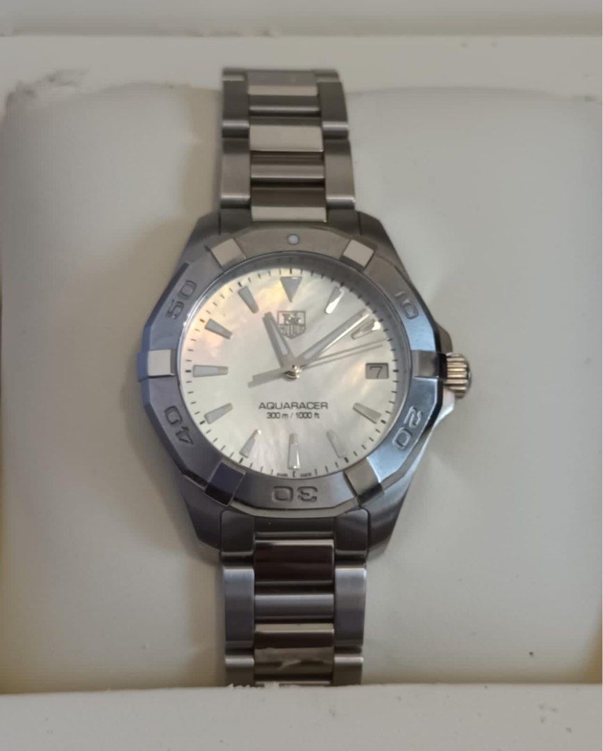 Tag Heuer Aquaracer Ladies WAY1312.BA0915 MOP Luxury Watches on