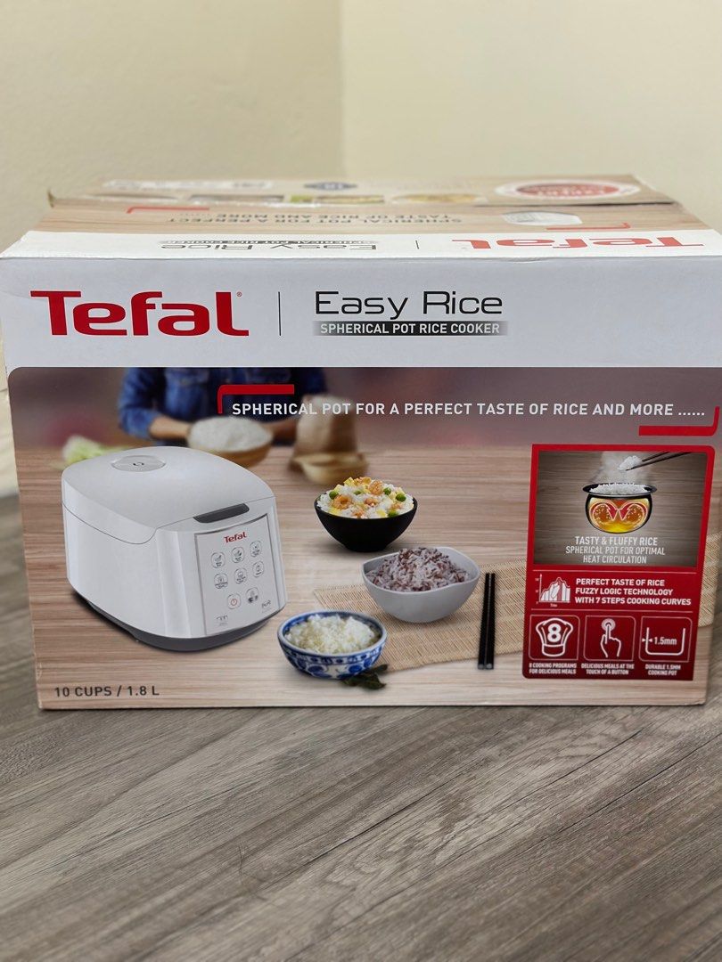 Tefal Easy Fuzzy Logic Rice Cooker, TV & Home Appliances, Kitchen