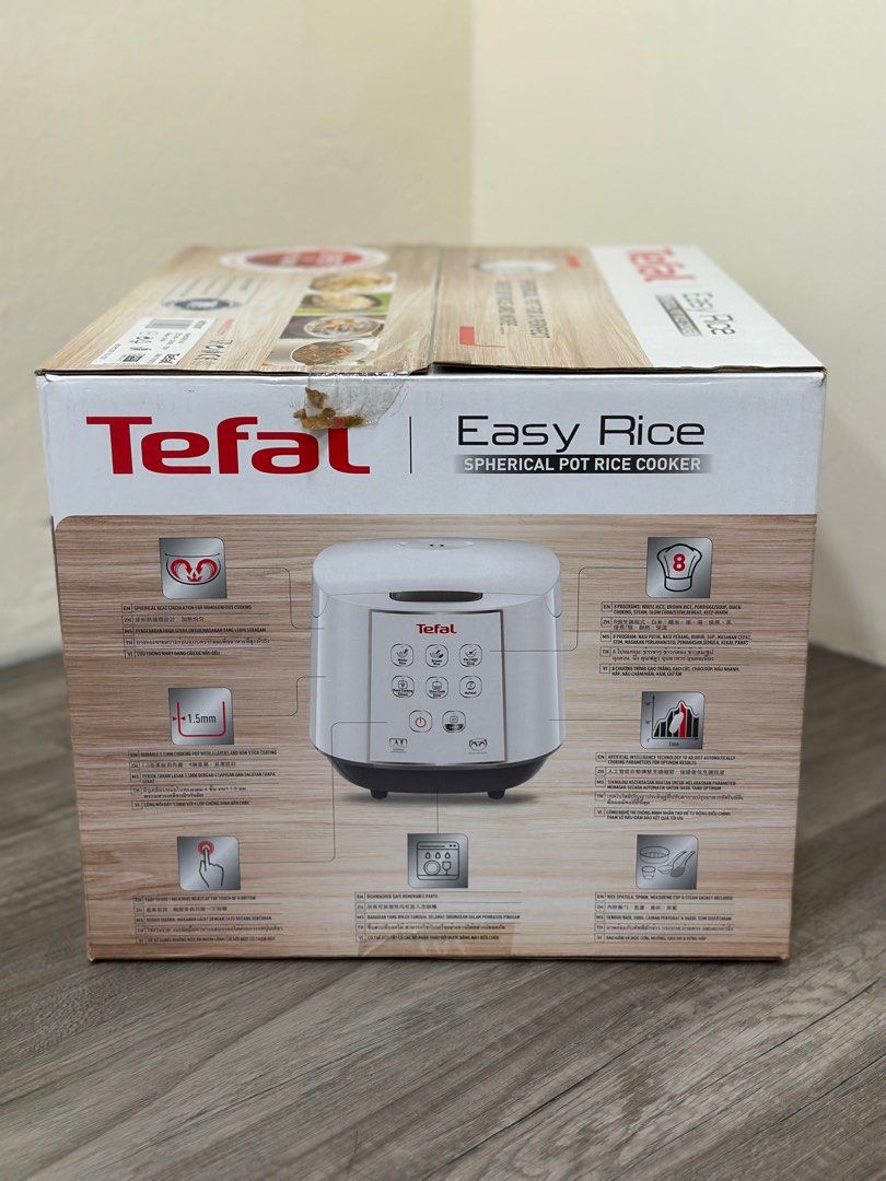 Tefal Easy Fuzzy Logic Rice Cooker, TV & Home Appliances, Kitchen