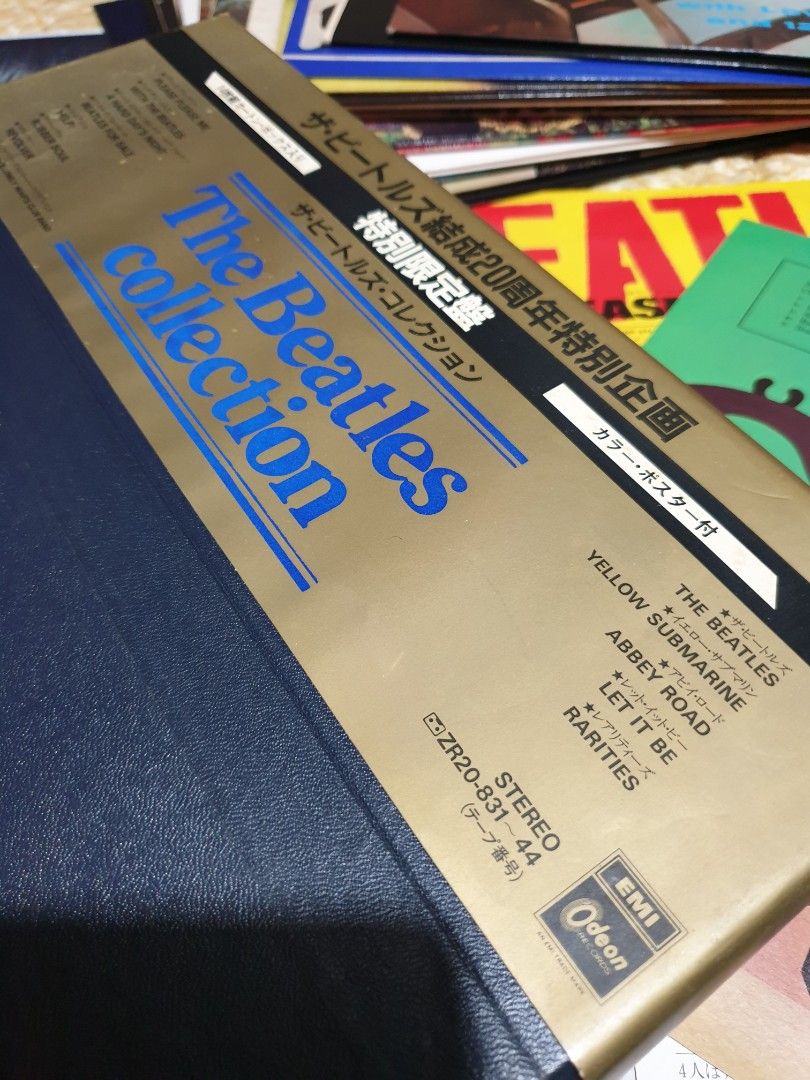 The Beatles LP Boxset Collection with OBi (Category: Vinyls) located in Manila. Submitted by racz03 (Listing ID 1219393166, Image 3). Description: New Arrival... The Beatles LP BOXSET with OBi, 14 LP’s Collection with complete Insert & Posters. 42 Years Old Vinyl Records Collection Under Odeon Records 13 ALBUMS, 14 LP's Mint Condition Japan Pressed Series Number EAS-66010-23 ALBUM LIST 1 Please Please me 2 With The Beatles 3 Hard Days Night 4 The
