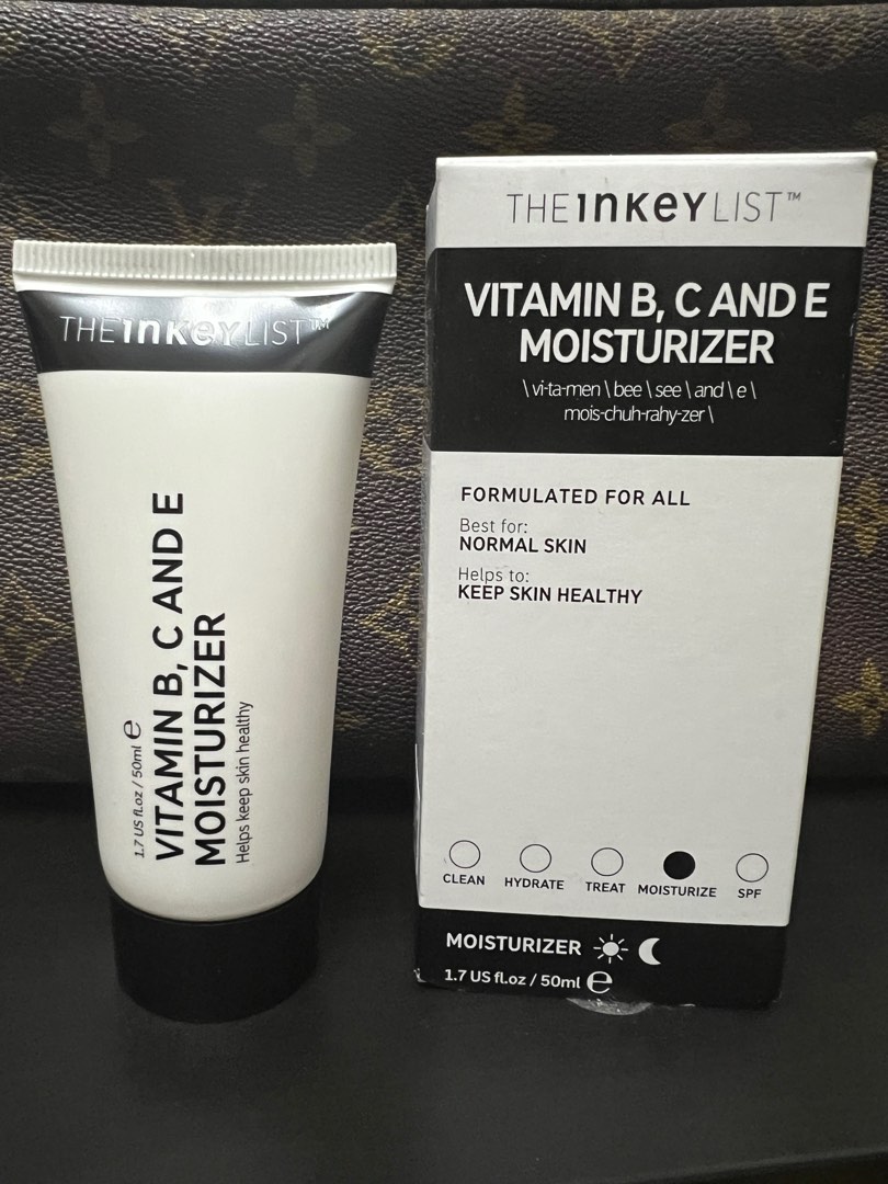 The Inkey List Vitamin B,C And E Moisturizer 50ML, Beauty & Personal