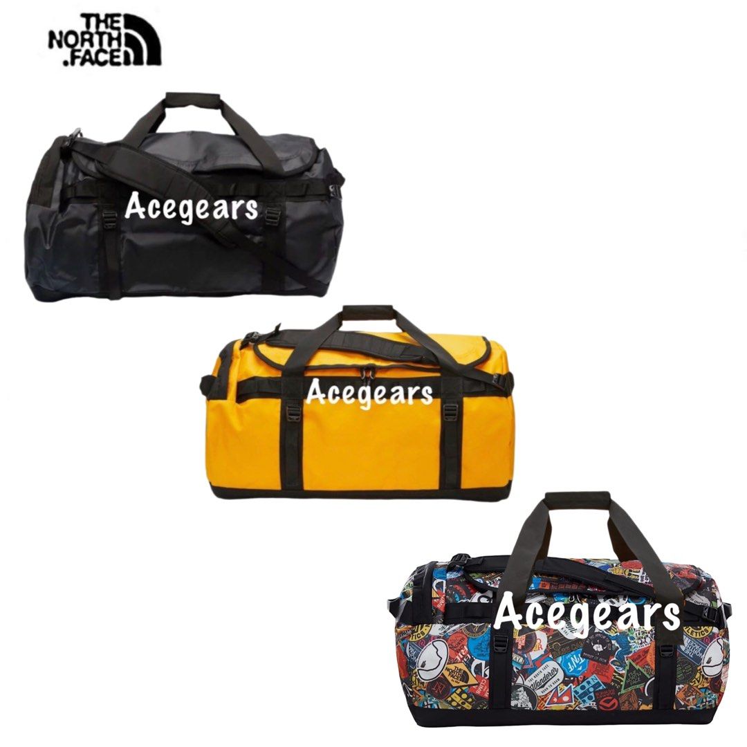 Red north sales face duffel bag