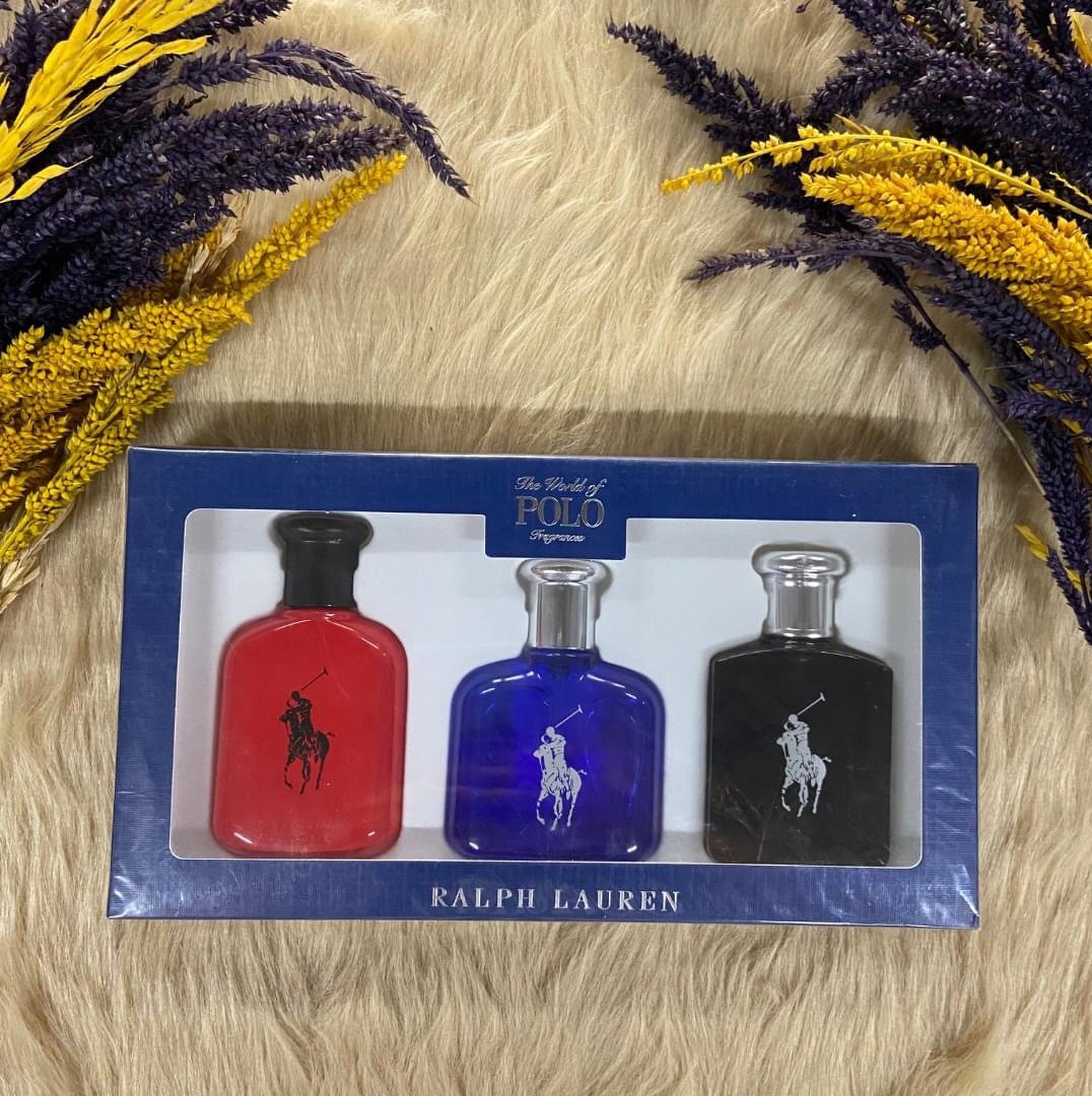 World of polo discount mini cologne set