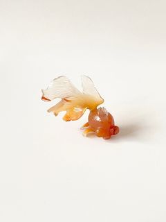 Tiny Glass Goldfish