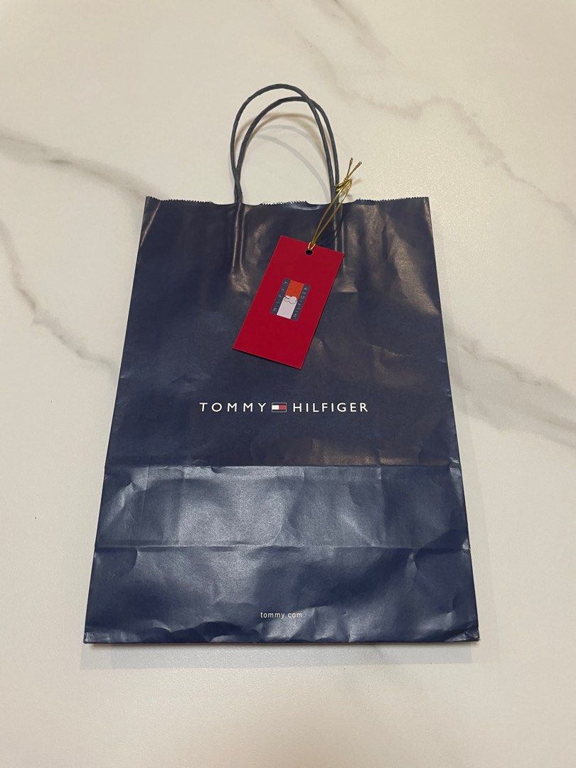 Tommy hilfiger shopping sale paper bag