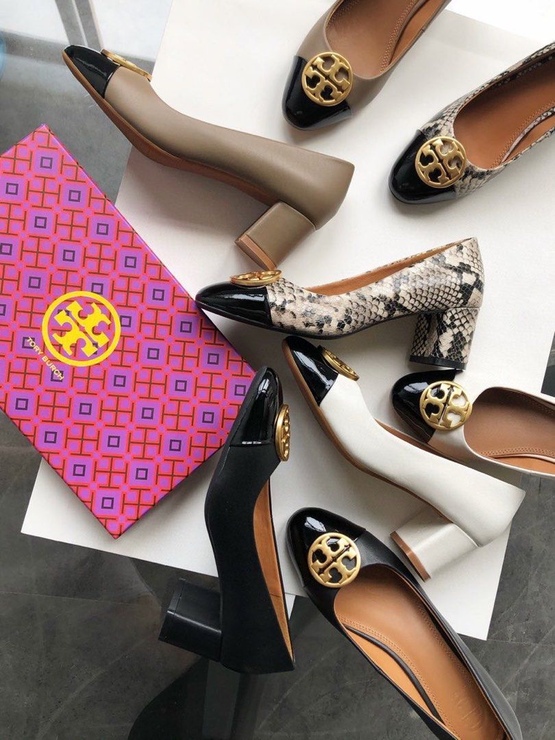 Tory burch chelsea best sale heel