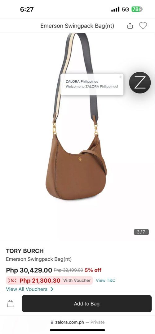 Zalora store tory burch
