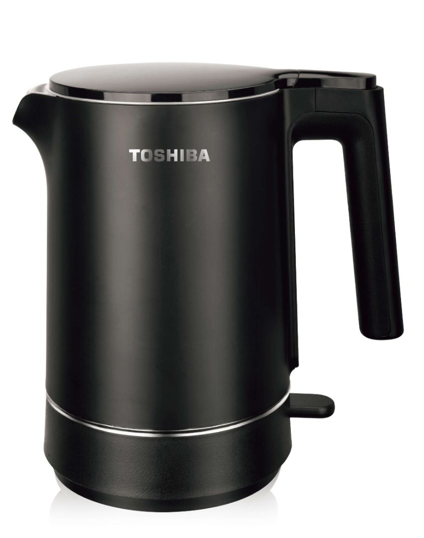 Toshiba 1.5L 1.7L Stainless Steel Double Wall Protection Fast Boilling Electric Jug Kettle