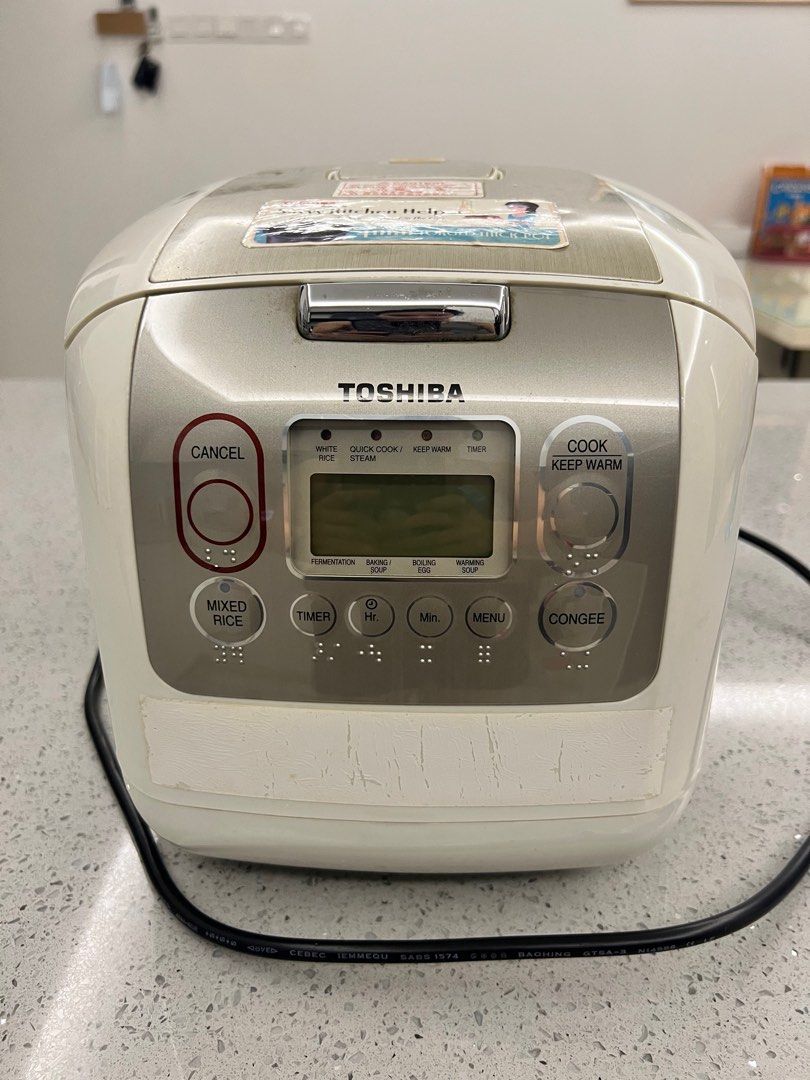 Toshiba rice cooker, TV & Home Appliances, Kitchen Appliances, Cookers on Carousell