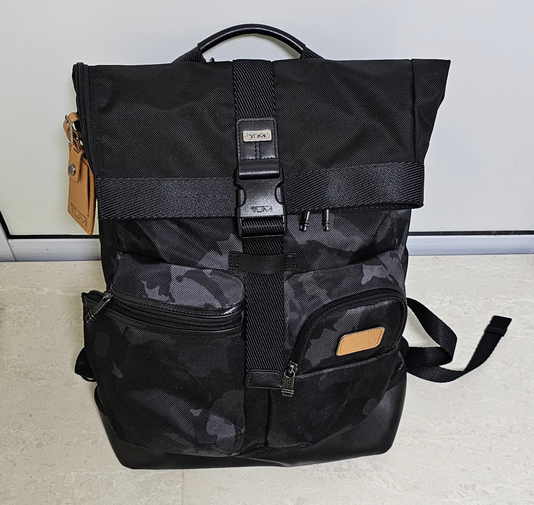 Tumi cypress roll top backpack online