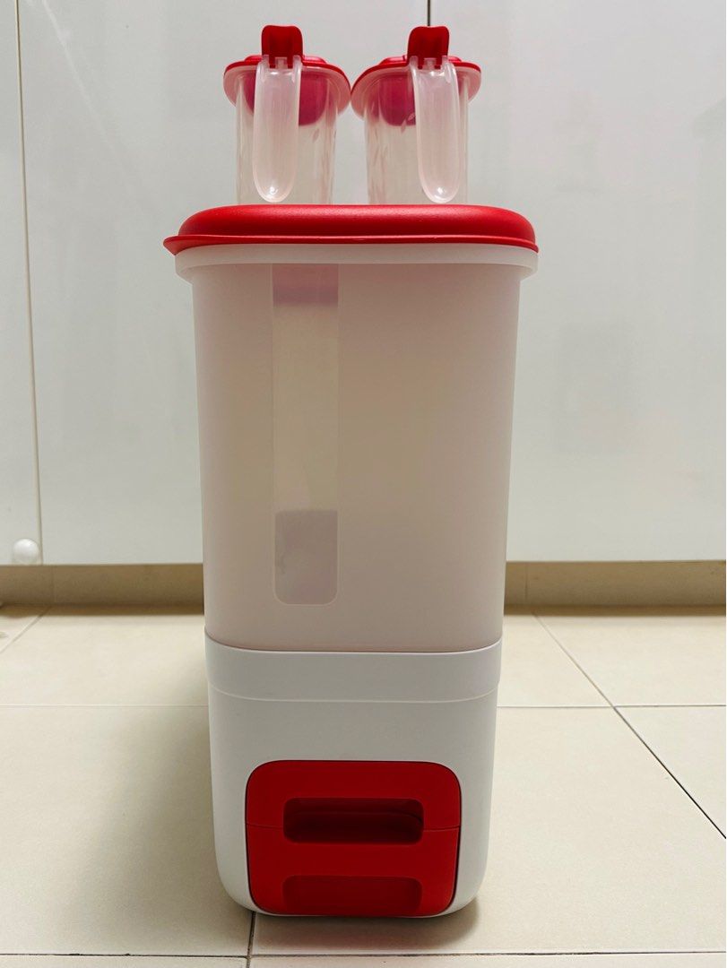 Tupperware rice dispenser, Furniture & Home Living, Kitchenware ...